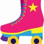Roller skate clipart
