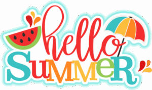 Hello Summer Clipart